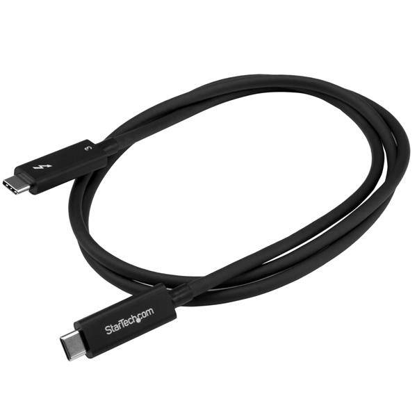 Rca Informatique - image du produit : CABLE THUNDERBOLT 3 (40 GB/S) USB-C DE 1 M - M/M