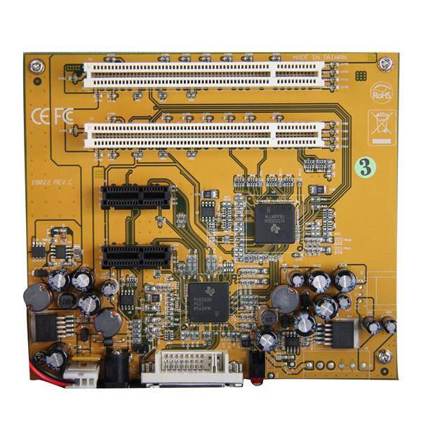 Rca Informatique - image du produit : BOITIER DEXTENTION PCI EXPRESS VERS 2 X PCI ET 2 X PCIE