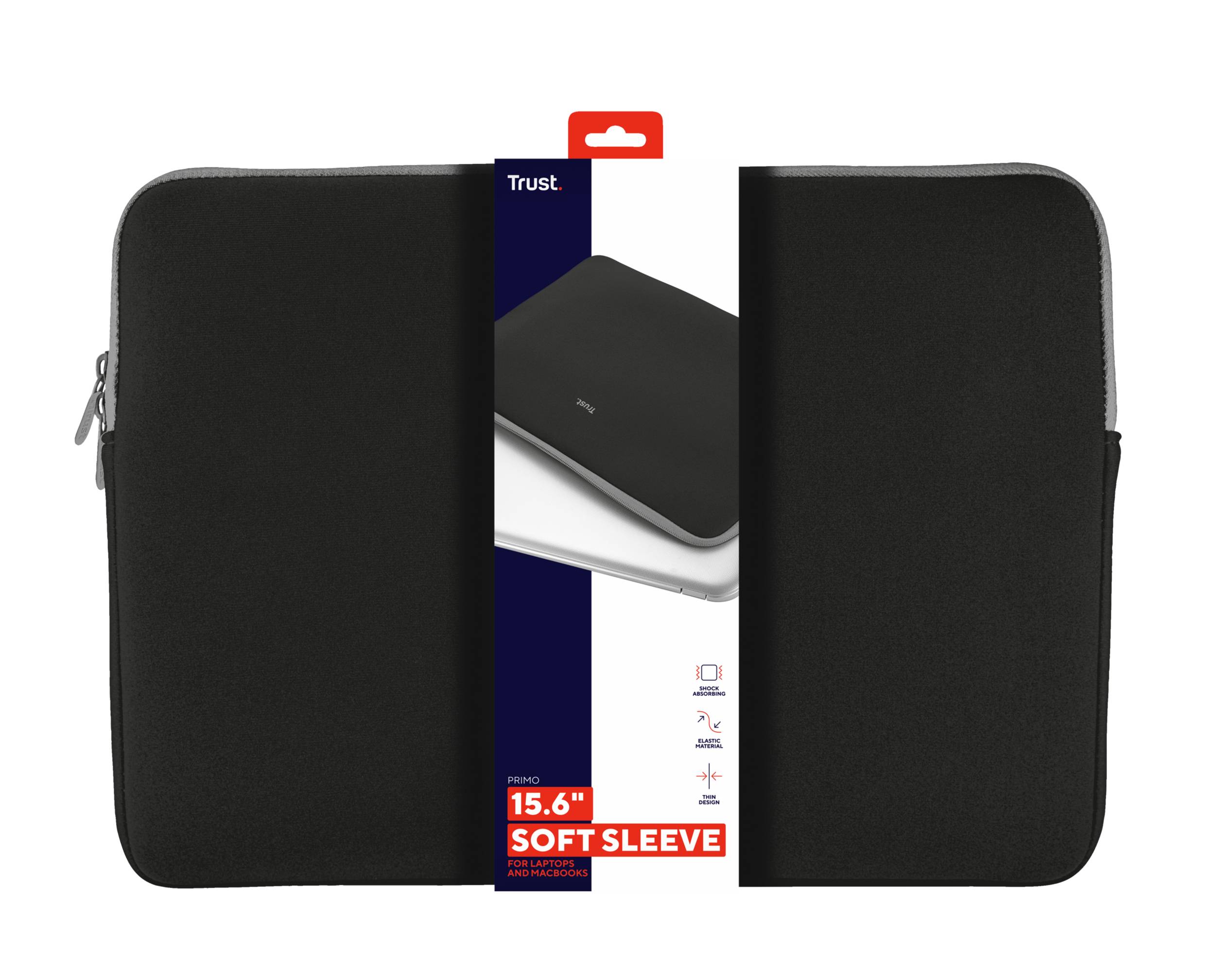 Rca Informatique - image du produit : PROMO PROTECTIVE SLEEVE 15.6IN LAPTOP - BLACK