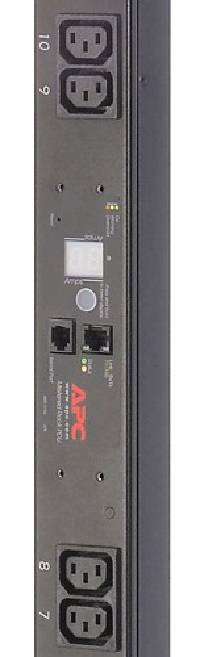 Rca Informatique - Image du produit : RACK PDU METERED ZERO U 10A 230V (16) C13