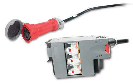 Rca Informatique - image du produit : POWER DIST. MOD 3 POLE 5 WIRE RCD 16A IEC309