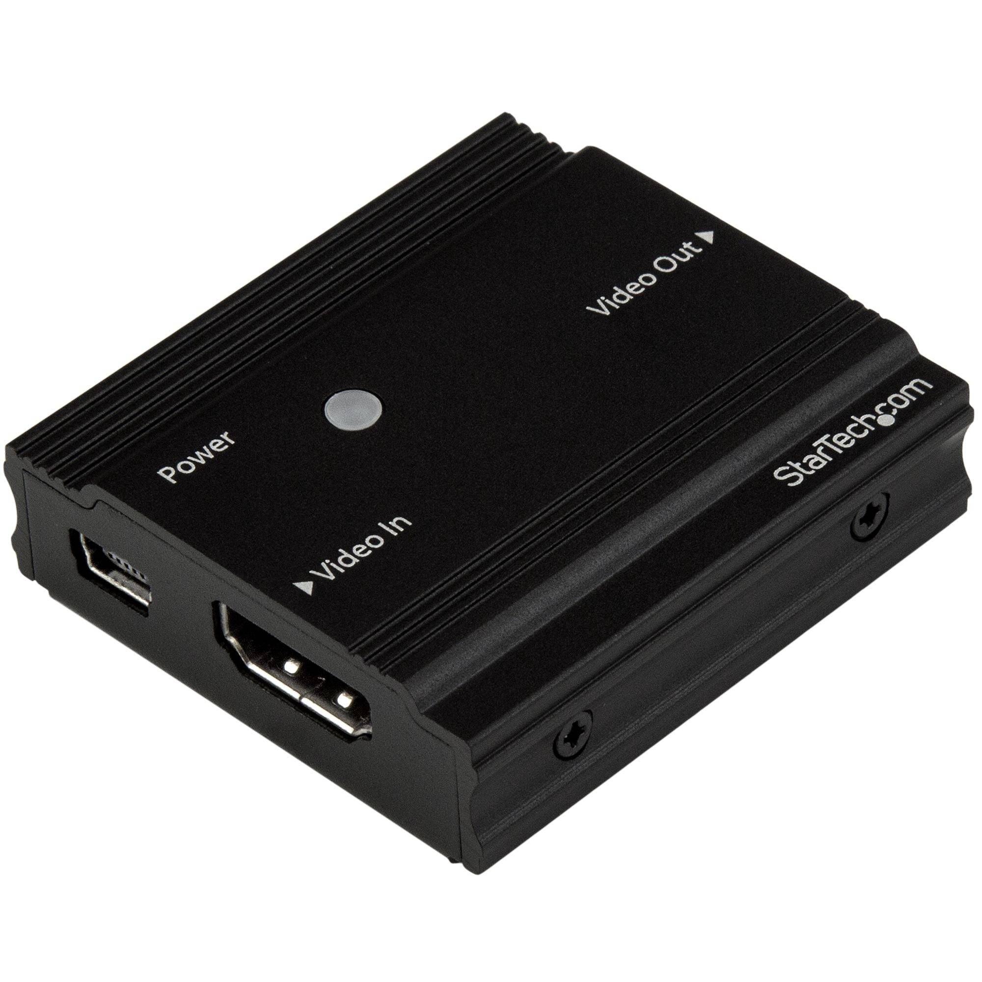 Rca Informatique - image du produit : AMPLIFICATEUR DE SIGNAL HDMI - BOOSTER HDMI - 4K 60 HZ