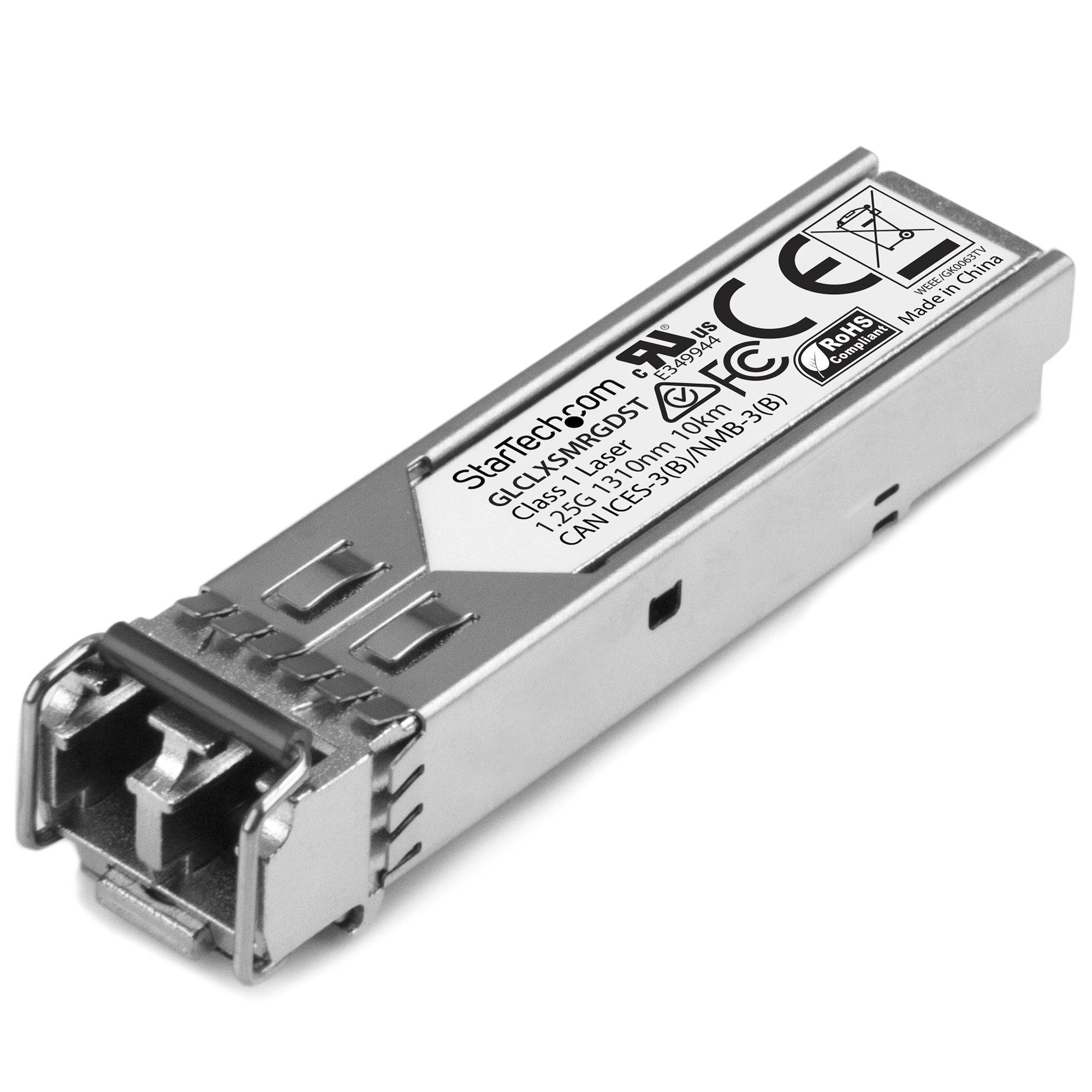 Rca Informatique - image du produit : SFP A FIBRE OPTIQUE GIGABIT - CISCO GLC-LX-SM-RGD - 10 KM