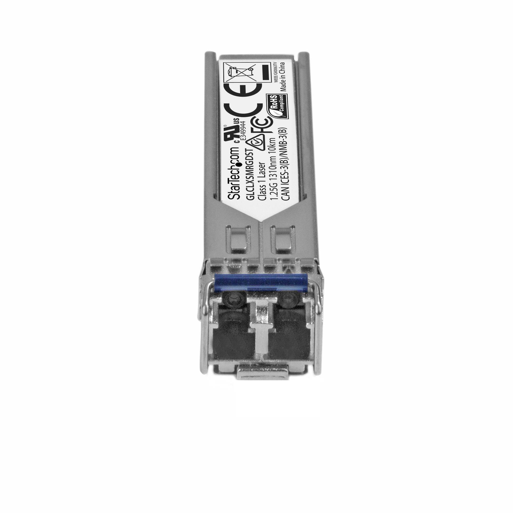 Rca Informatique - image du produit : SFP A FIBRE OPTIQUE GIGABIT - CISCO GLC-LX-SM-RGD - 10 KM