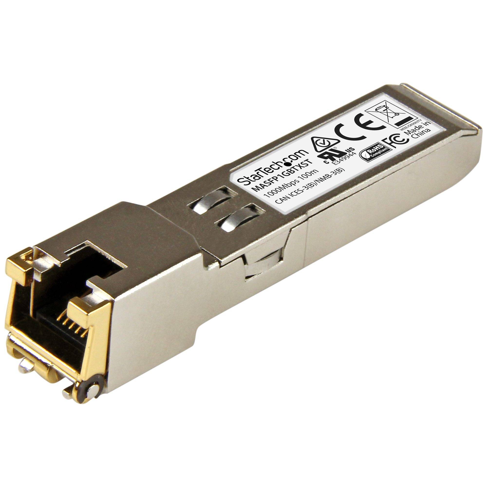 Rca Informatique - Image du produit : SFP GIGABIT RJ45 EN CUIVRE - CISCO MERAKI MA-SFP-1GB-TX