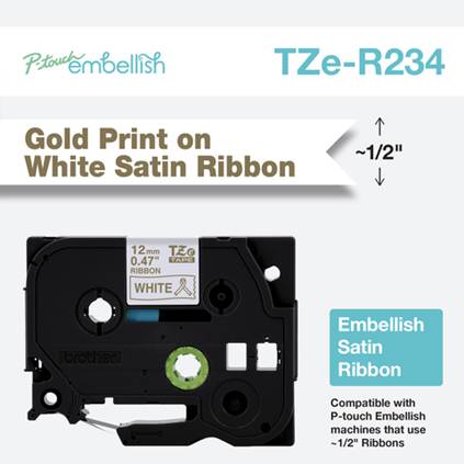 Rca Informatique - image du produit : TZE-RN34 LAMINATED TAPE 12MM NAVY BLUE GOLD