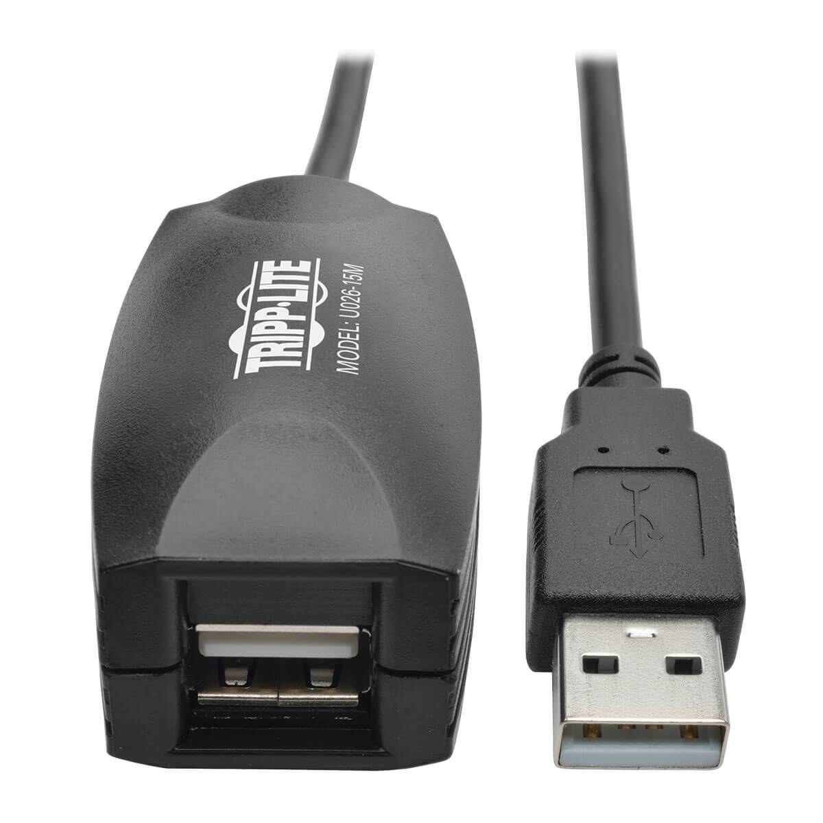 Rca Informatique - image du produit : 15M USB 2.0 EXTENSION REPEATER CABLE USB-A M/F