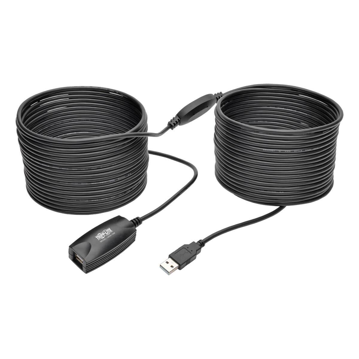 Rca Informatique - image du produit : 15M USB 2.0 EXTENSION REPEATER CABLE USB-A M/F