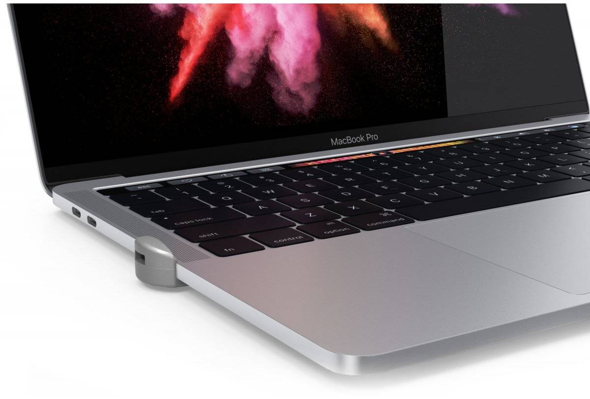 Rca Informatique - image du produit : TOUCHBAR WITH KEYED CABLE LOCK MACBOOK TOUCH - BLACK