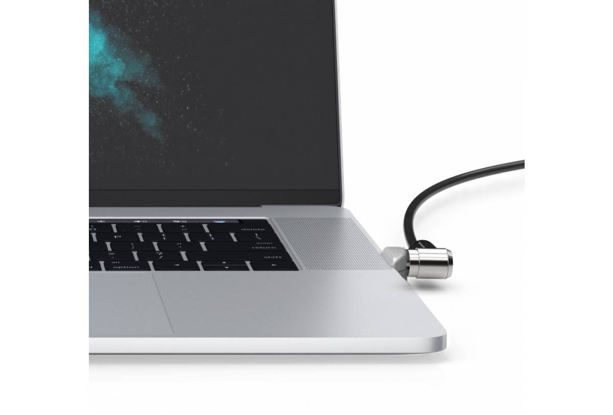 Rca Informatique - image du produit : TOUCHBAR WITH KEYED CABLE LOCK MACBOOK TOUCH - BLACK