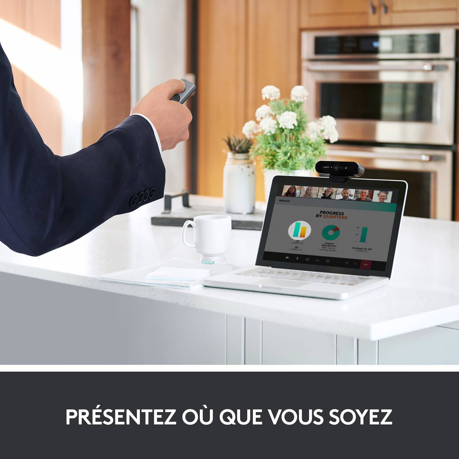 Rca Informatique - image du produit : SPOTLIGHT PRESENTATION REMOTE SLATE