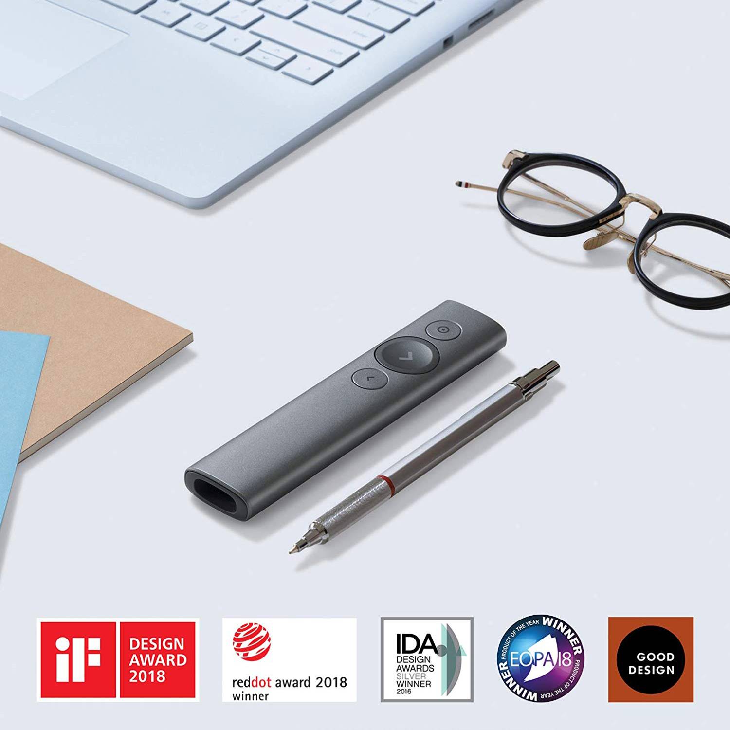 Rca Informatique - image du produit : SPOTLIGHT PRESENTATION REMOTE SLATE