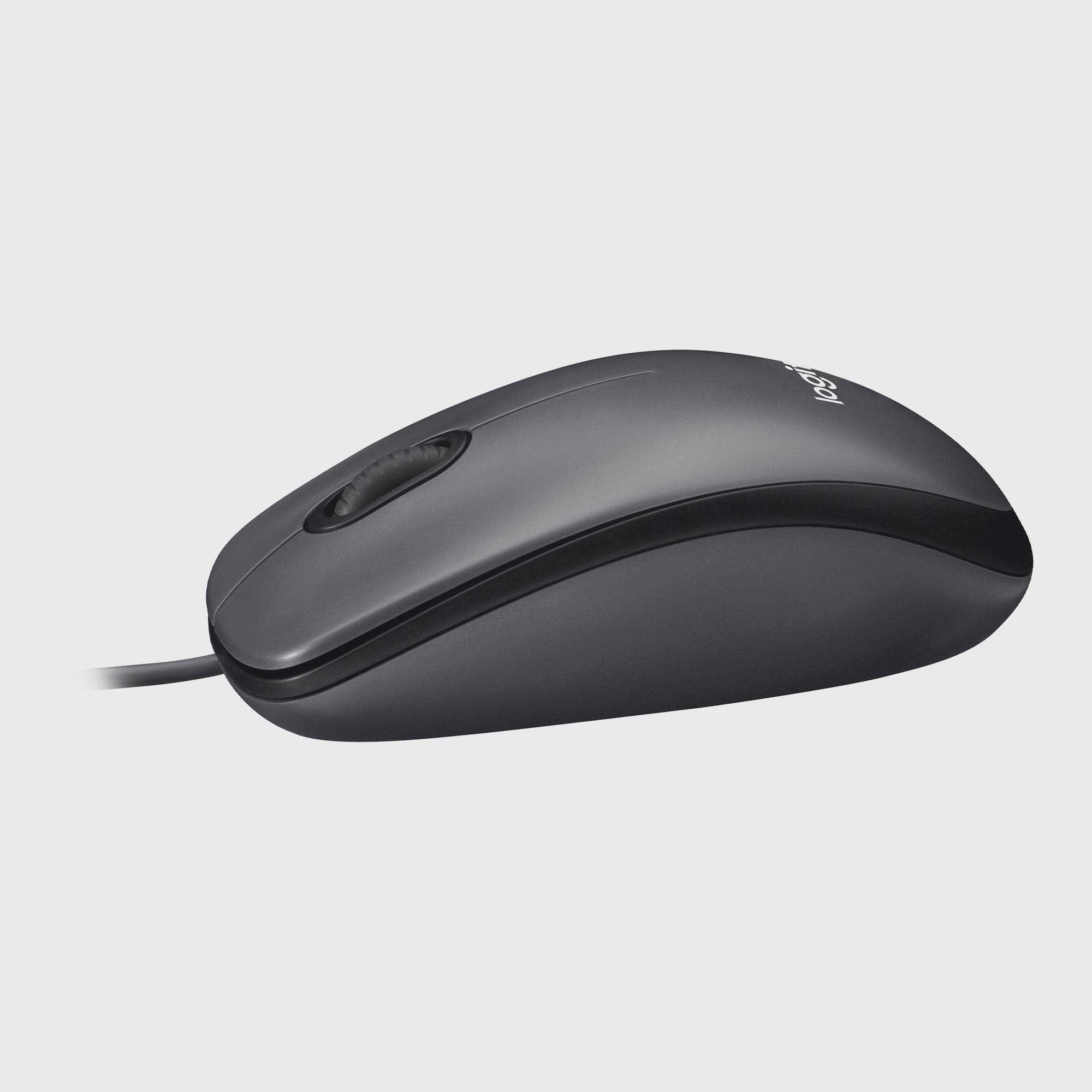 Rca Informatique - image du produit : MOUSE M100 - GREY - EMEA IN