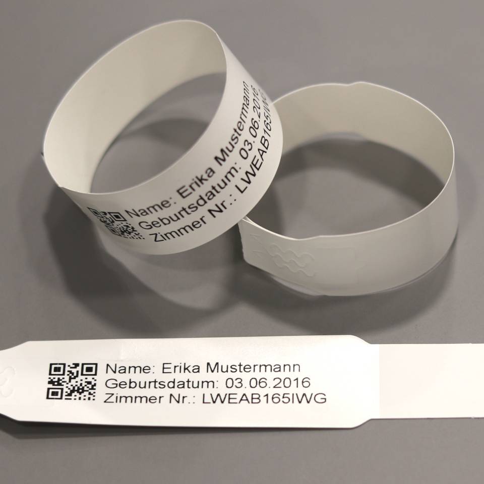 Rca Informatique - image du produit : PATIENT BRACELETS CHILDREN WHITE 250 PCS PER ROLL MOQ 4