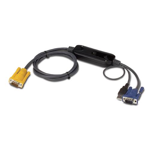 Rca Informatique - Image du produit : KVM SUN CABLE VGA 25FT 7.6M