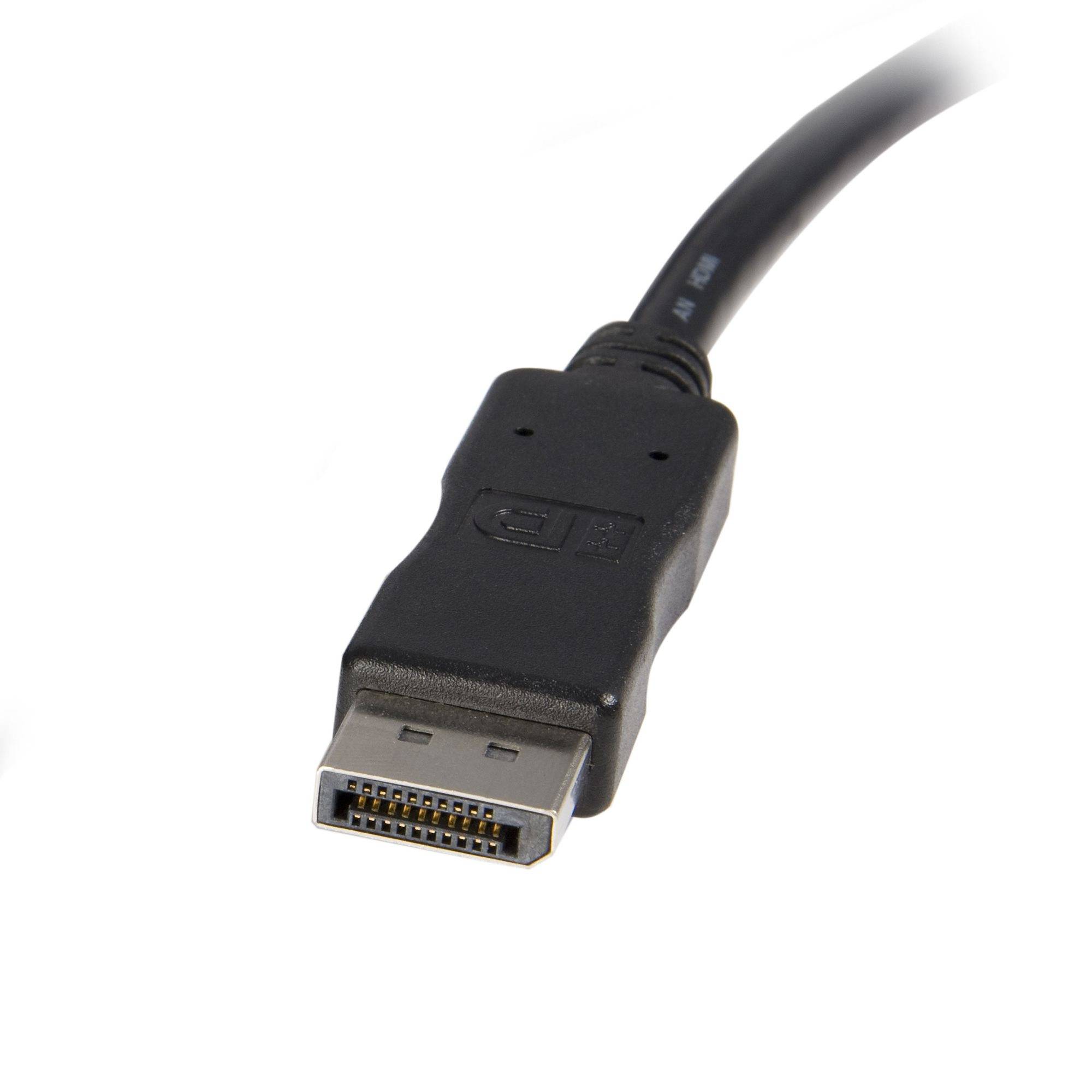 Rca Informatique - image du produit : CABLE CONVERTISSEUR VIDEO DISPLAYPORT VERS DVI - 1.8M