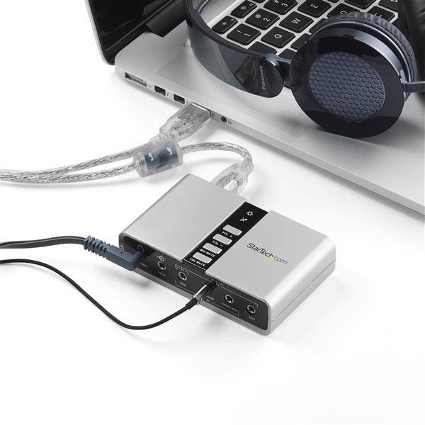 Rca Informatique - image du produit : ADAPTATEUR CARTE SON USB VERS AUDIO STEREO - NUMERIQUE SPDIF