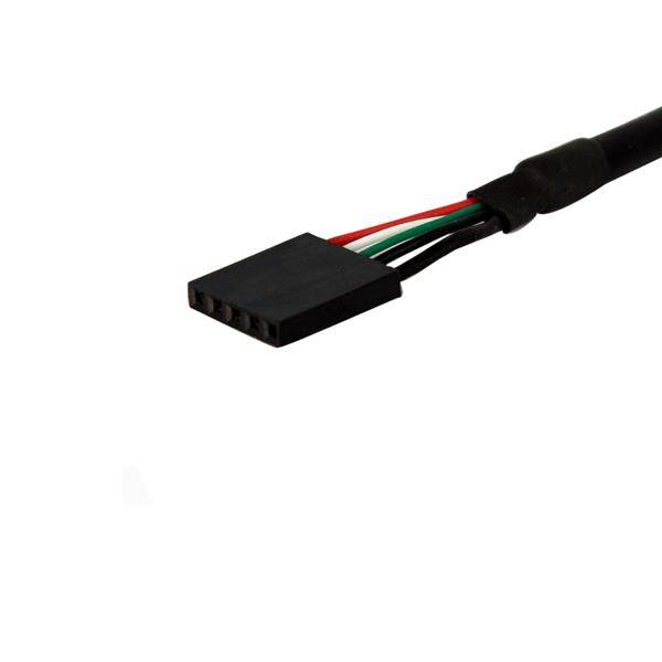 Rca Informatique - image du produit : CABLE ADAPTATEUR USB VERS EN-TTE CARTE MERE - 03M