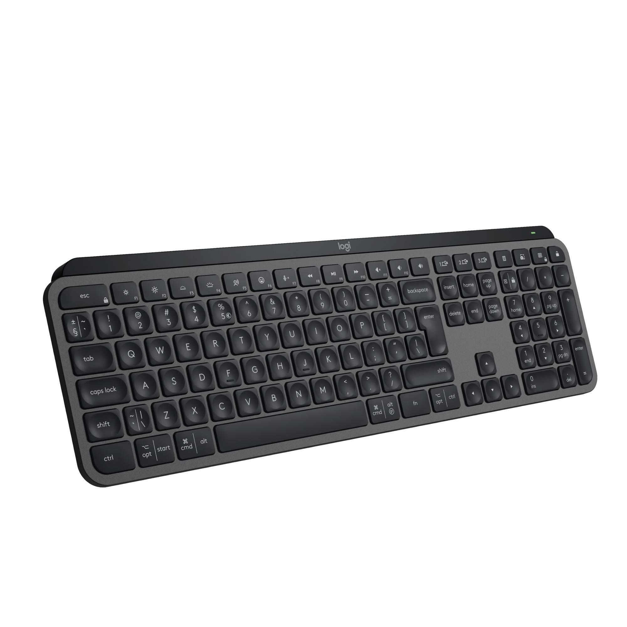 Rca Informatique - image du produit : MX KEYS S - GRAPHITE - US INTL - BT N/A - INTNL-973