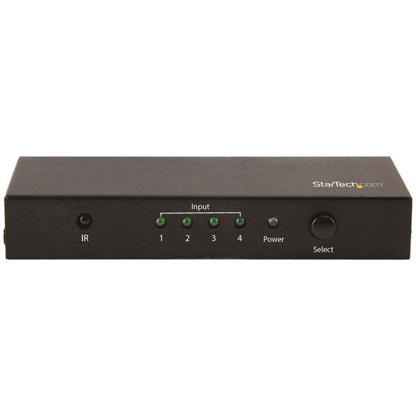 Rca Informatique - image du produit : 4X1 HDMI VIDEO SWITCH - 4K60 4-PORT HDMI SWITCHER - 4K 60 HZ