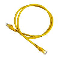 Rca Informatique - image du produit : CAT6 UTP 1M HOSE (YELLOW) .