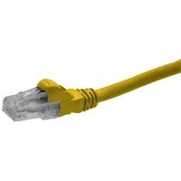 Rca Informatique - image du produit : CAT5E UTP 3M HOSE (YELLOW) .