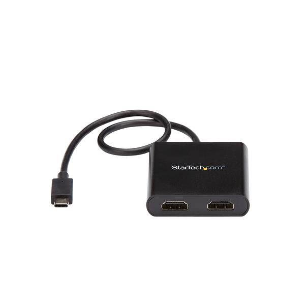 Rca Informatique - image du produit : HUB MDT USB-C VERS 2 X HDMI- SPLITTER USB-C VERS 2 PORTS HDMI