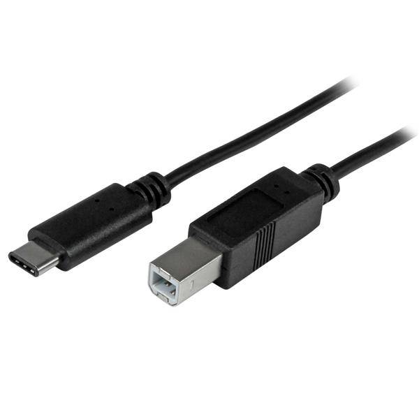 Rca Informatique - Image du produit : 2M USB TYPE C TO USB TYPE B CABLE - USB 2.0 - 6FT