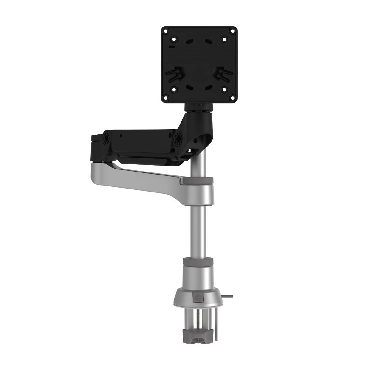 Rca Informatique - image du produit : R-GO CAPARO 4 MONITOR ARM GAS SPRING/3-9 KG/DYNAMIC/SILVER