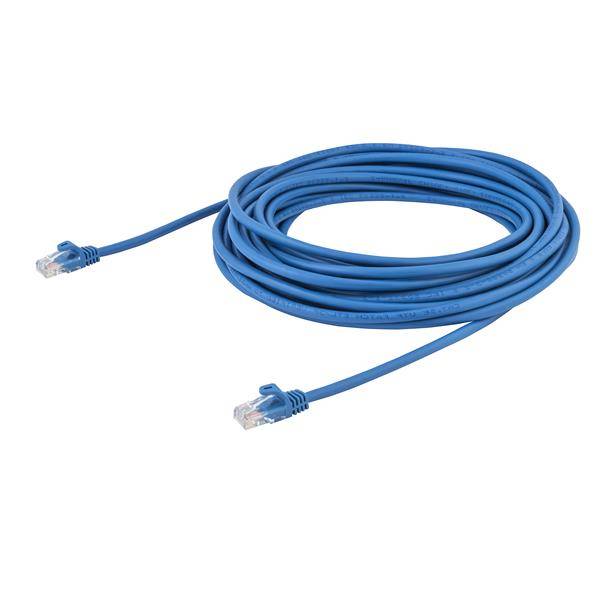 Rca Informatique - image du produit : 10M BLUE CAT5E CABLE SNAGLESS ETHERNET CABLE - UTP