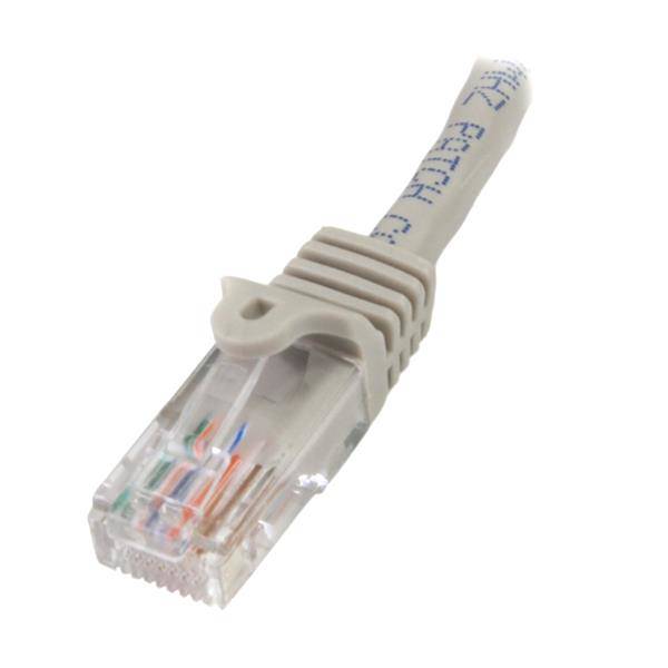 Rca Informatique - image du produit : 10M GRAY CAT5E CABLE SNAGLESS ETHERNET CABLE - UTP