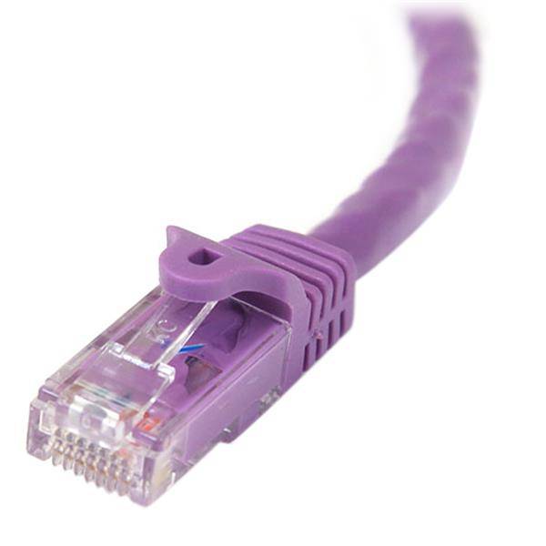 Rca Informatique - image du produit : 10M PURPLE CAT5E CABLE SNAGLESS ETHERNET CABLE - UTP