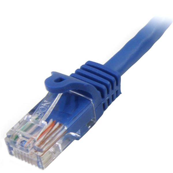 Rca Informatique - image du produit : 7M BLUE CAT5E CABLE SNAGLESS ETHERNET CABLE - UTP