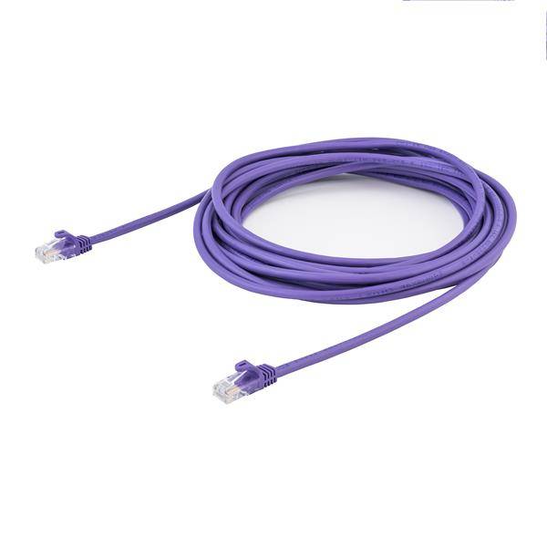 Rca Informatique - image du produit : 7M PURPLE CAT5E CABLE SNAGLESS ETHERNET CABLE - UTP