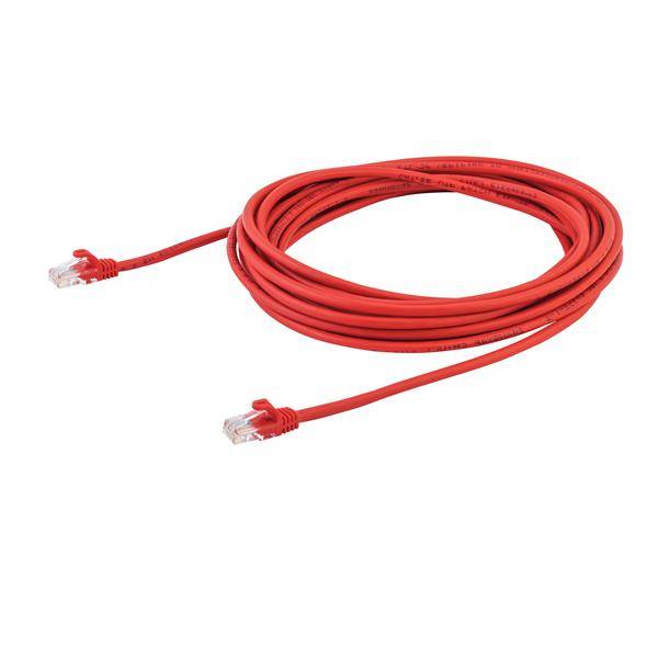 Rca Informatique - image du produit : 7M RED CAT5E CABLE SNAGLESS ETHERNET CABLE - UTP