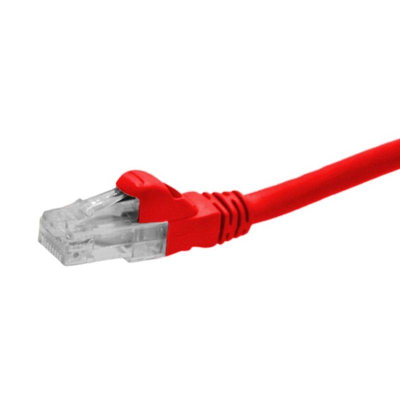 Rca Informatique - image du produit : CAT6 UTP 5M HOSE (RED) .