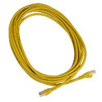 Rca Informatique - Image du produit : CAT6 UTP 5M HOSE (YELLOW) .