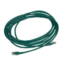 Rca Informatique - Image du produit : CAT6 UTP 5M HOSE (GREEN) .