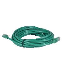 Rca Informatique - image du produit : CAT5E UTP 5M HOSE (GREEN) .