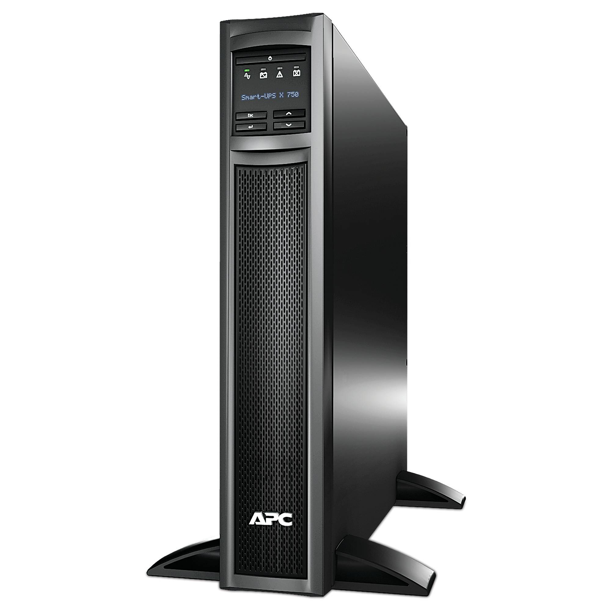 Rca Informatique - image du produit : SMART-UPS X 750VA RACK/TOWERR LCD 230V WITH NETWORKING CARD IN