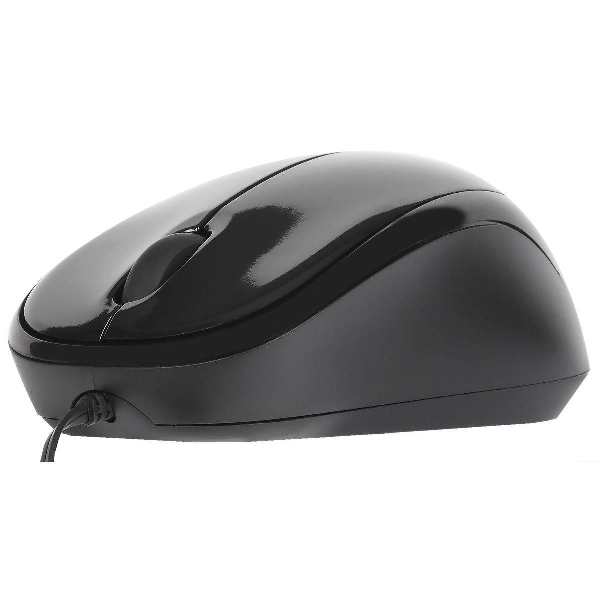 Rca Informatique - image du produit : COMPACT OPTICAL MOUSE BLACK/GREY