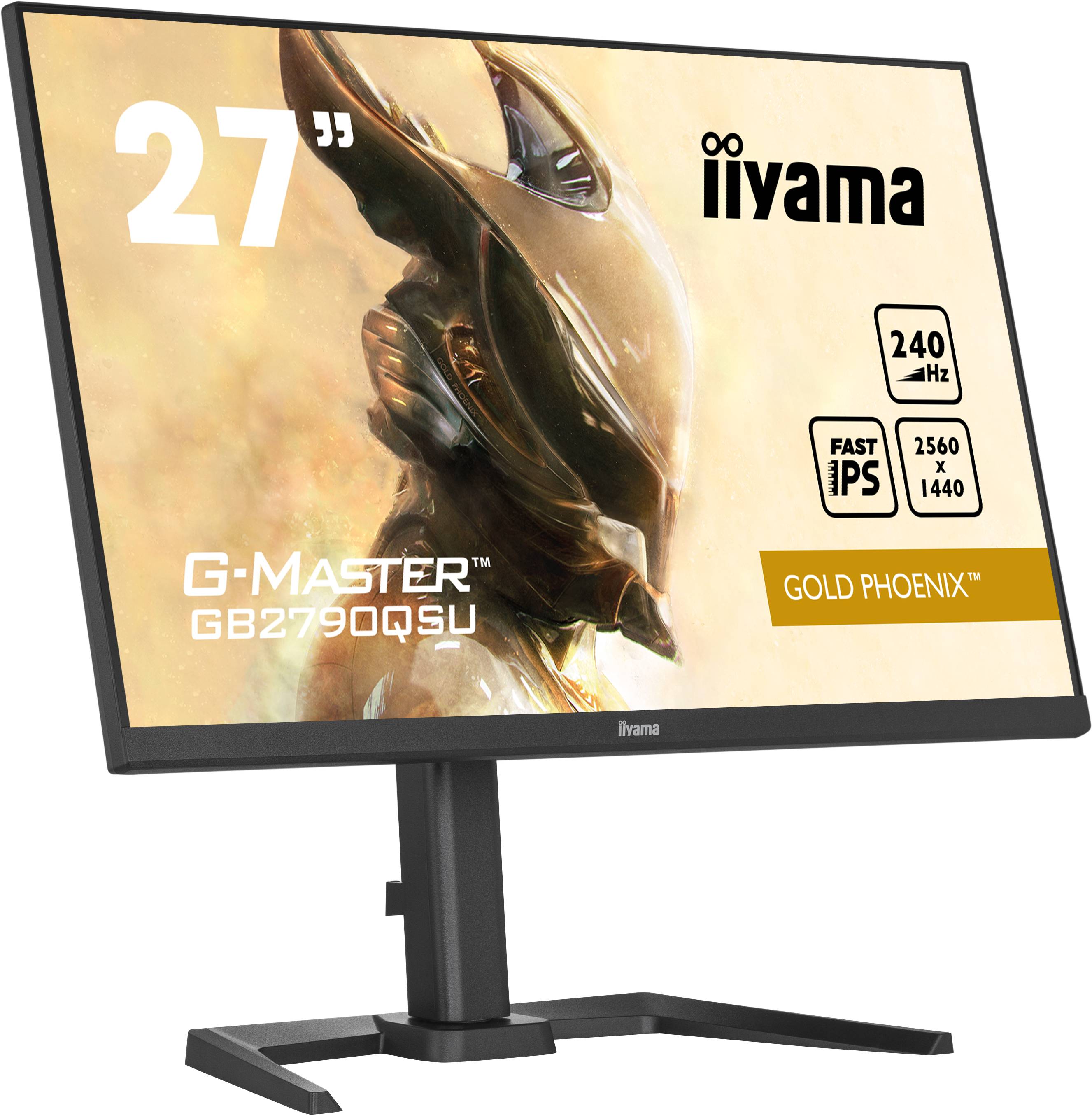 Rca Informatique - image du produit : GB2790QSU-B5 27IN IPS WQHD 240HZ/400CD/HDMI/DP/2USB/HAS