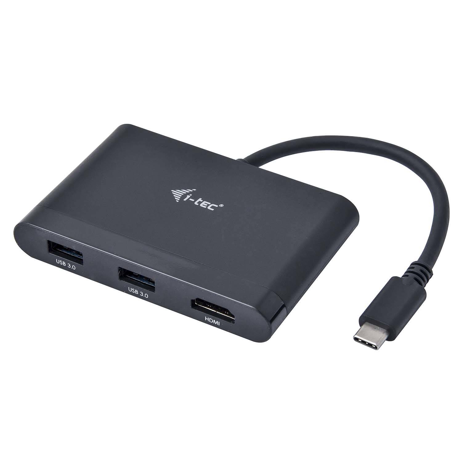 Rca Informatique - Image du produit : I-TEC USB C TRAVEL ADAPTER W PD 4K HDMI/ USB 3.0/ USB-C PD/DATA