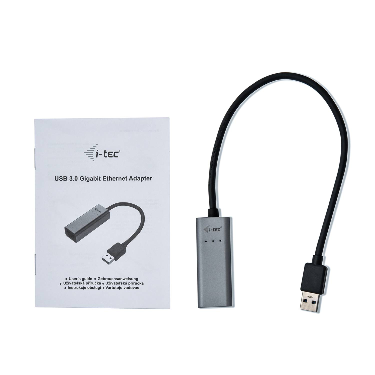 Rca Informatique - image du produit : I-TEC USB 3.0 METAL GLAN ADAP. USB 3.0 TO RJ-45/ UP TO 1 GBPS