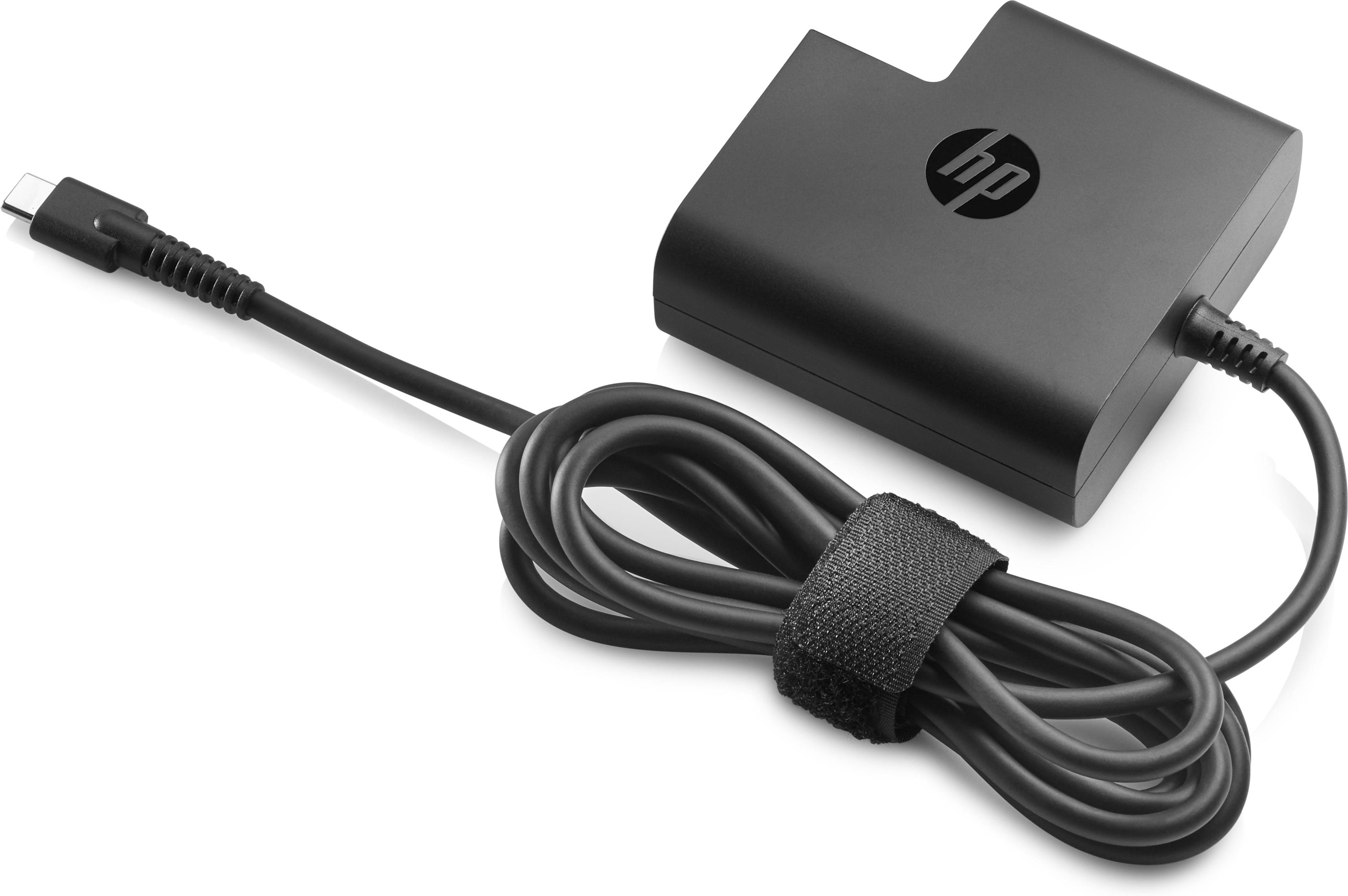 Rca Informatique - Image du produit : HP 65W USB-C POWER ADAPTER .