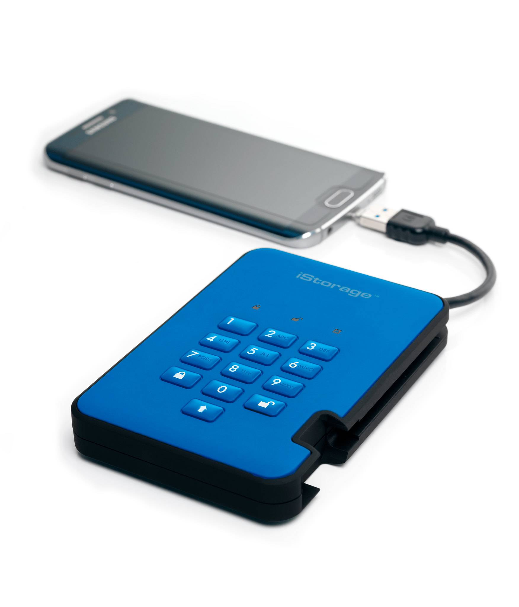 Rca Informatique - image du produit : DISKASHUR2 256-BIT 2TB - BLUE