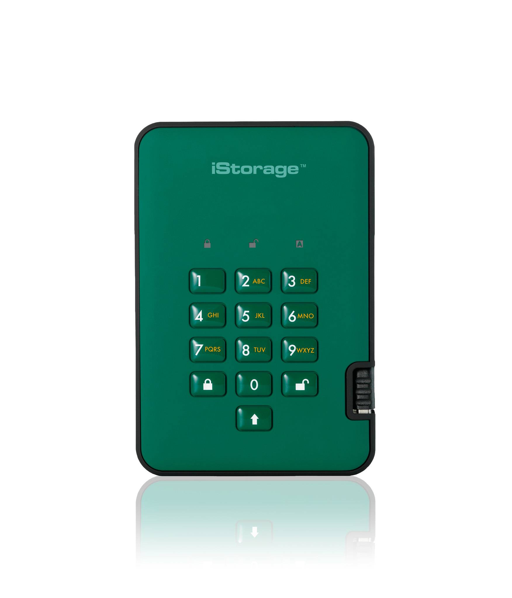 Rca Informatique - image du produit : DISKASHUR2 256-BIT 500GB - GREEN