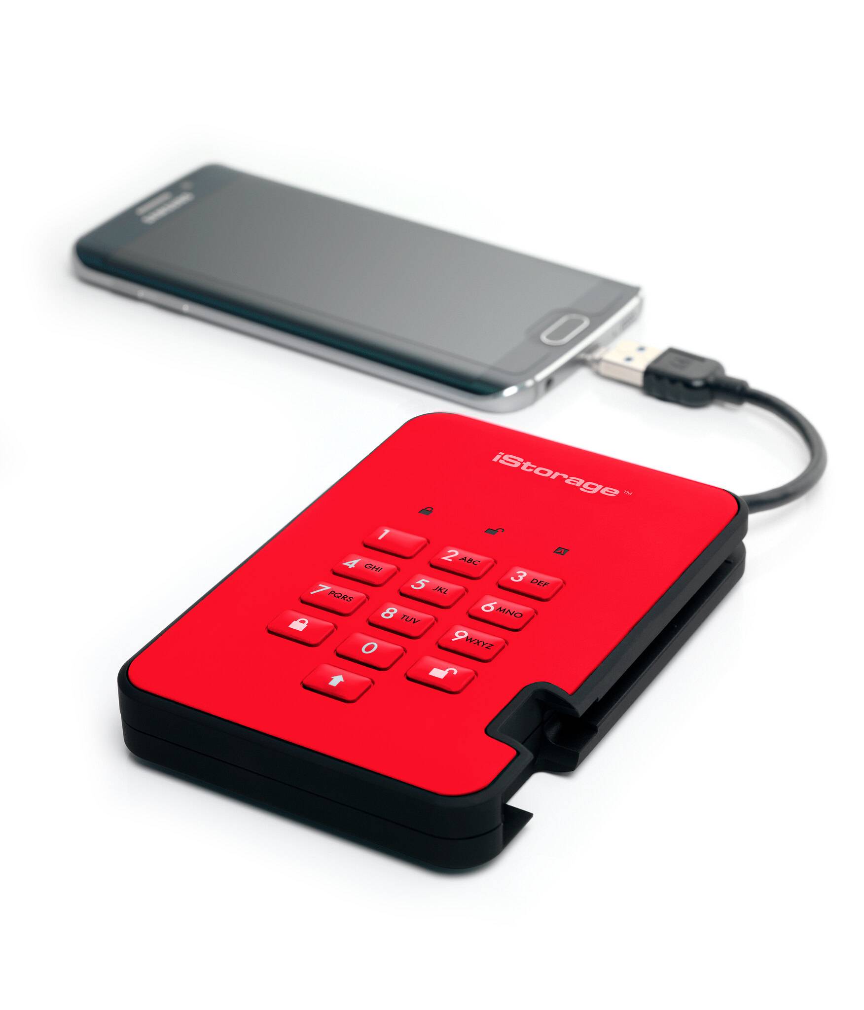 Rca Informatique - image du produit : DISKASHUR2 256-BIT 2TB - RED