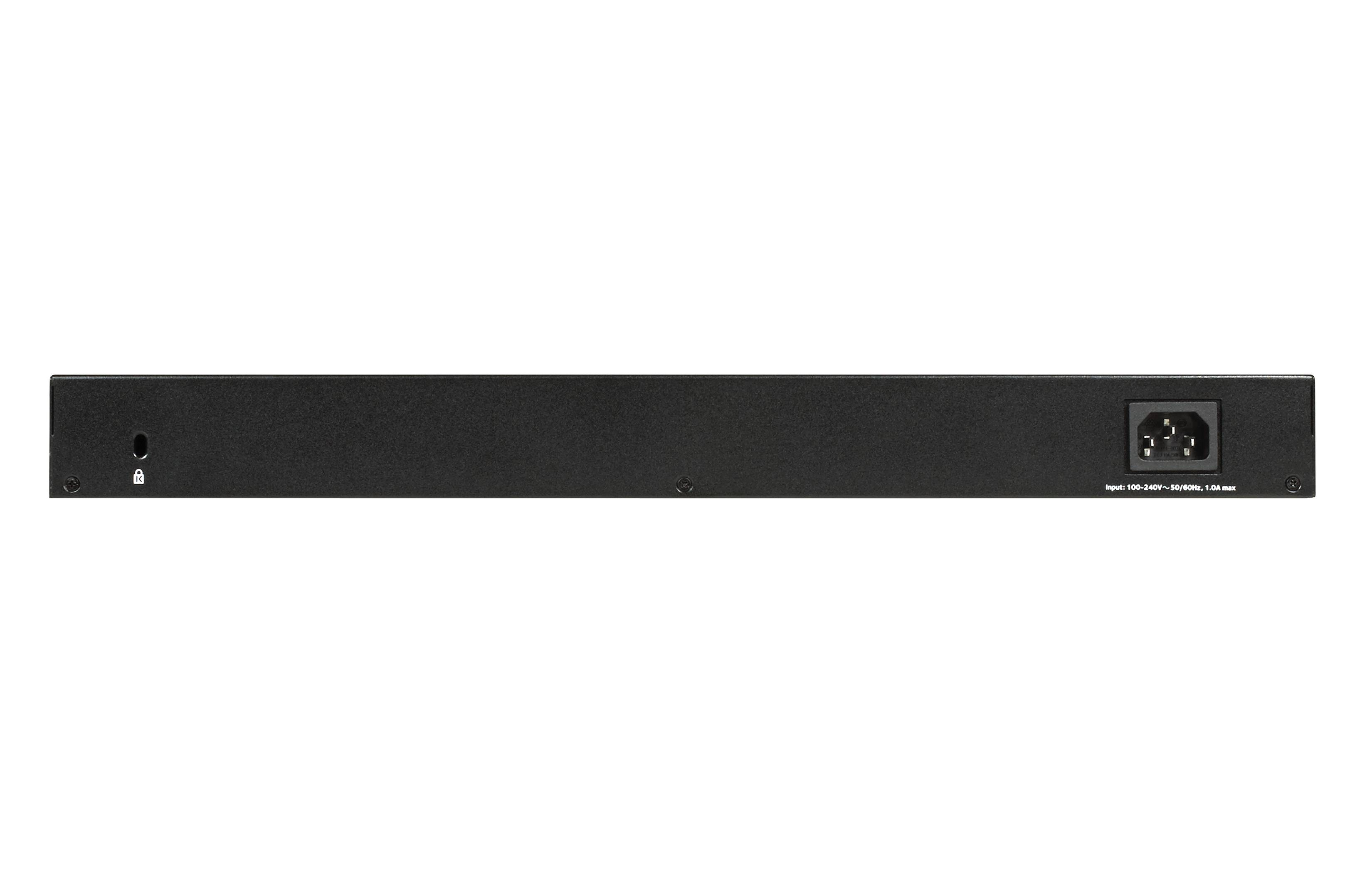 Rca Informatique - image du produit : 48-PORT GB UNMANAGED SWITCH FANLESS