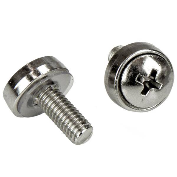 Rca Informatique - image du produit : M5 CAGE NUTS AND M5 RACK SCREWS 20 PACK OF M5 SCREWS + M5 NUTS